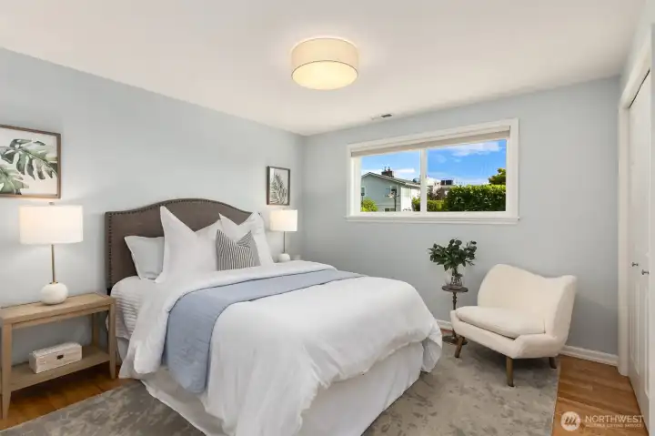 Another bedroom on the main floor. Another bedroom on the main floor.