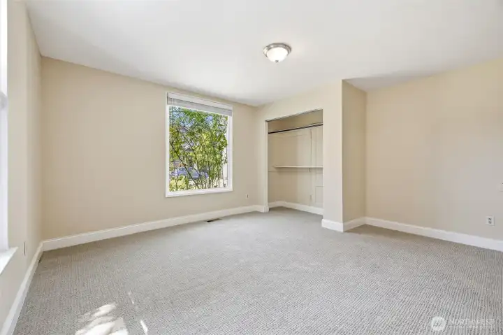 The other main floor bedroom, which is spacious. The other main floor bedroom, which is spacious.