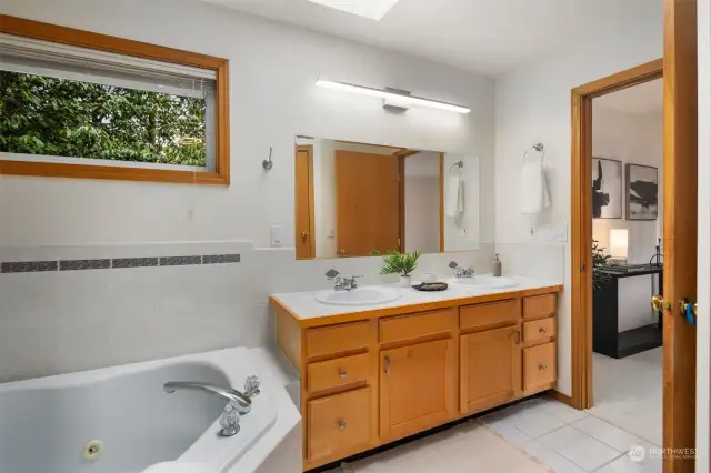 Double sink vanity