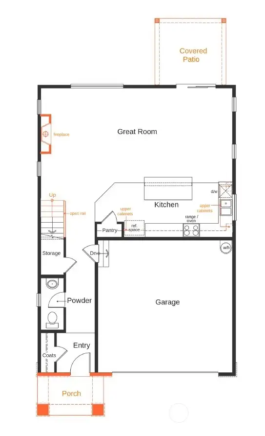 1st floor layout