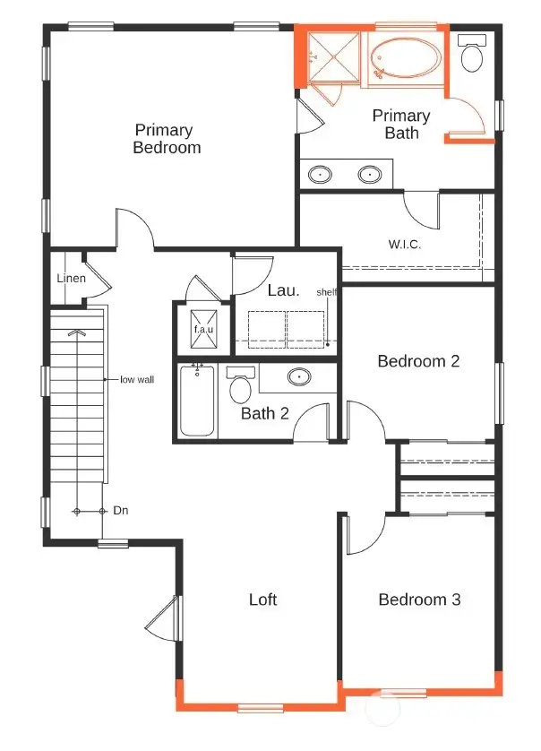 2nd floor layout