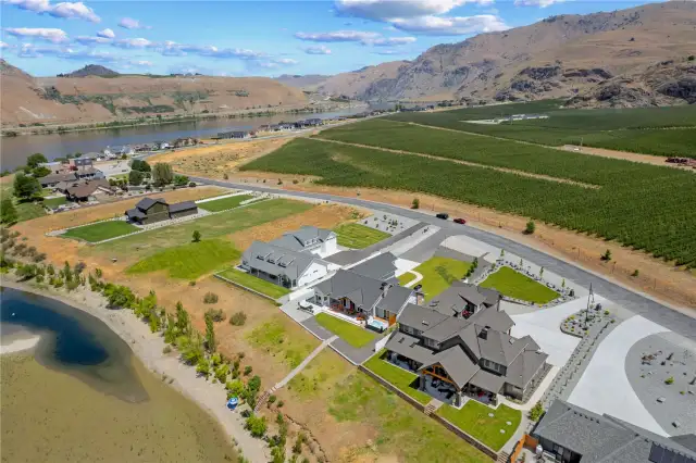 Aerial view 4 of home and surrounding area.