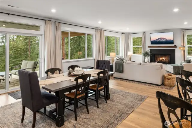 Large windows throughout, allowing for maximum natural light.
