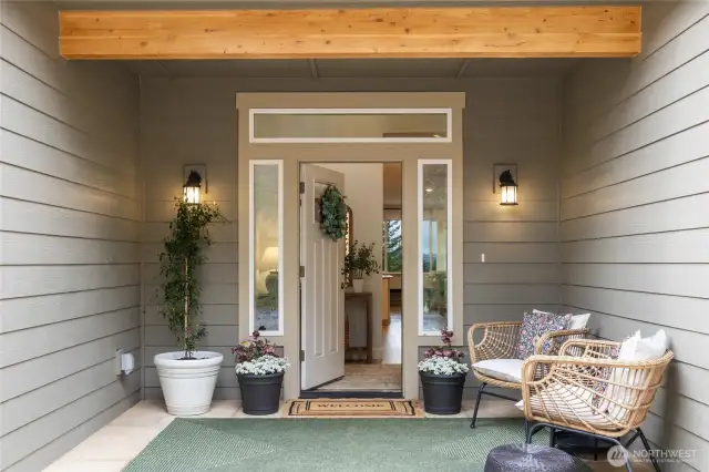 Enjoy the Mountain views from the second you walk in the front door