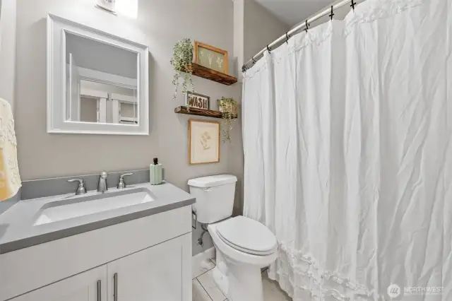 main level full bathroom
