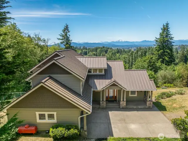 The 180 degree of the Olympic Mountains is truly stunning; you will love it!!