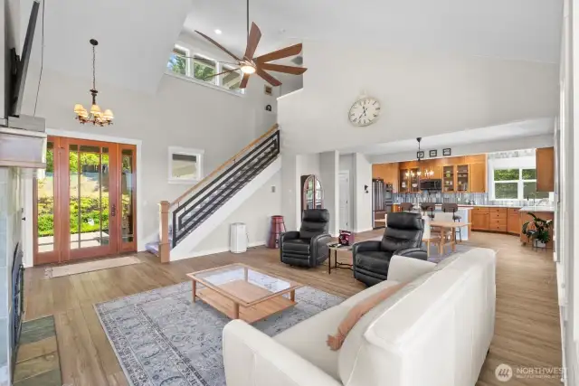 Imagin to good times to be had in this fantastic great room.