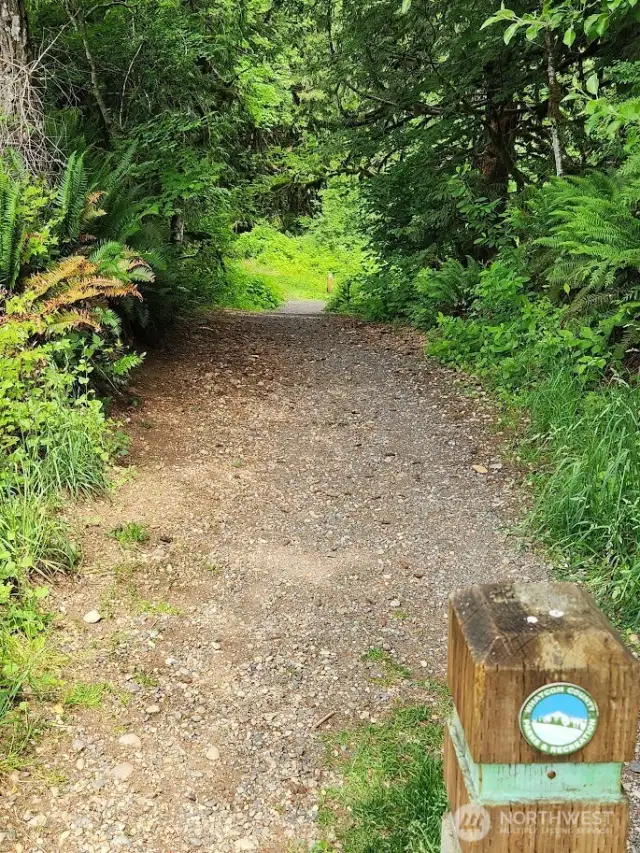 Trailhead (with removeable bollard)