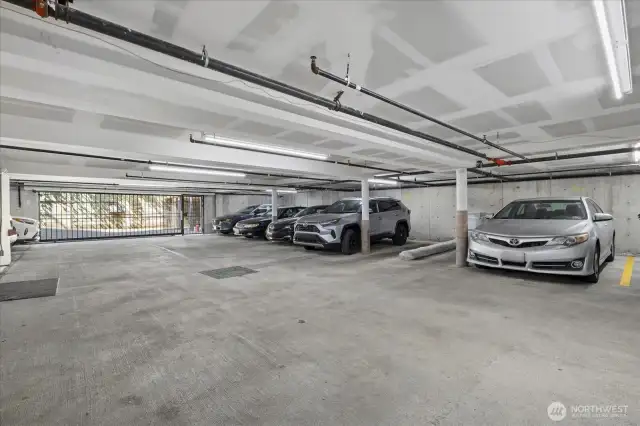 secured garage
