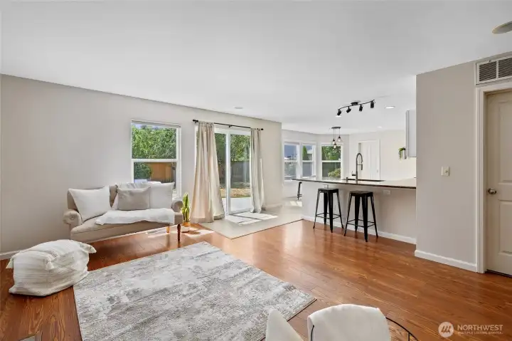 Tons of natural light