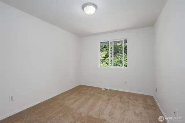 New carpet throughout home on stairs and second floor.