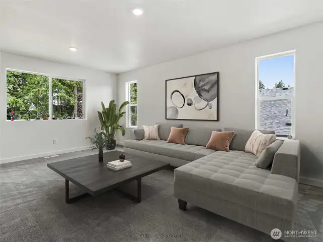 loft - virtually staged