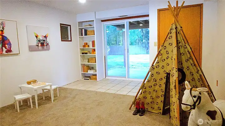 Great space for multiple uses.