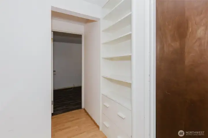 Built-ins in the living room