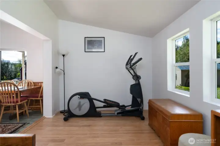 Another angle of the living room.