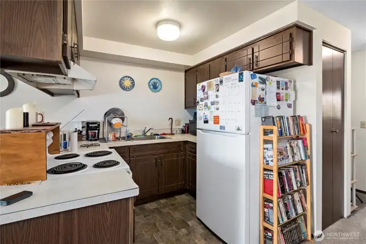 Typical kitchen.