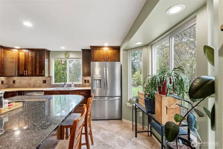 Tons of natural light