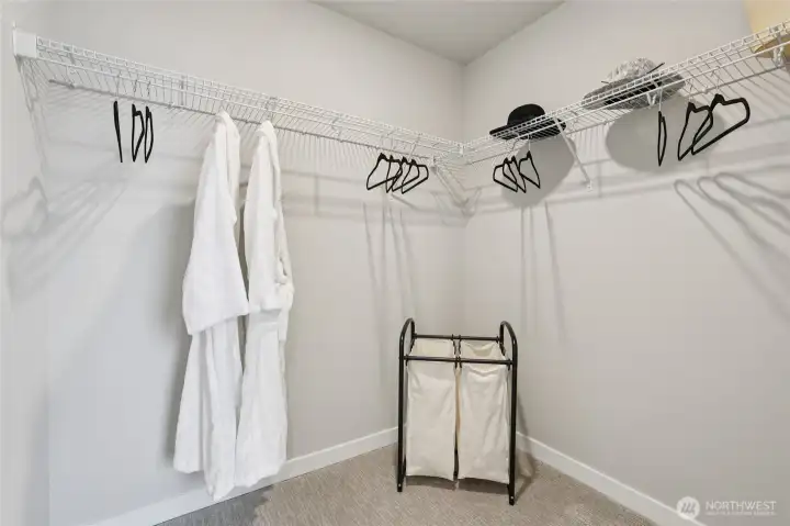 Primary closet -