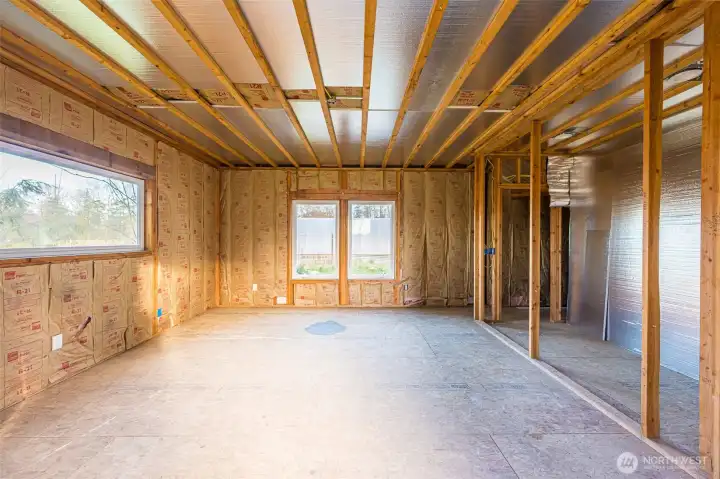 Addition - master bedroom suite