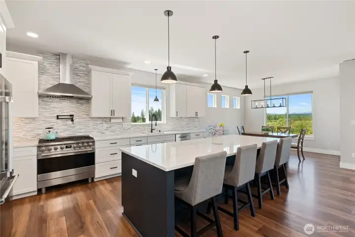 Lots of seating at the bar!