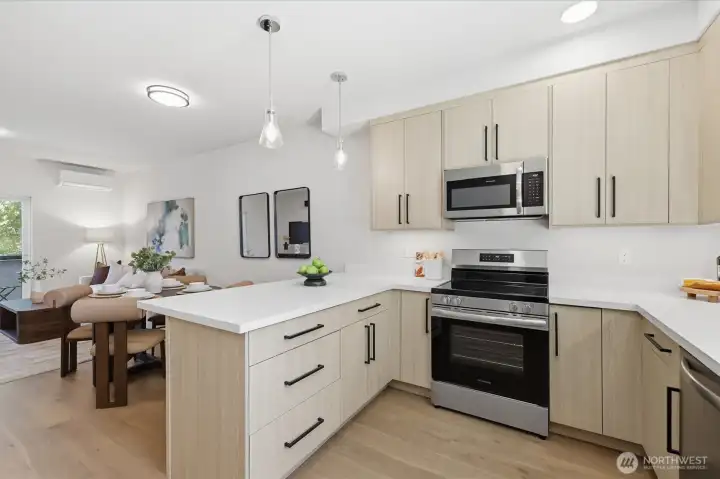 gourmet kitchen