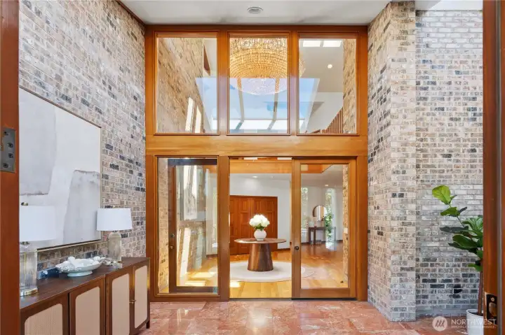 Grand Two-Story Entry