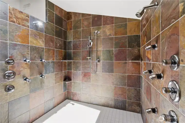Walk in shower