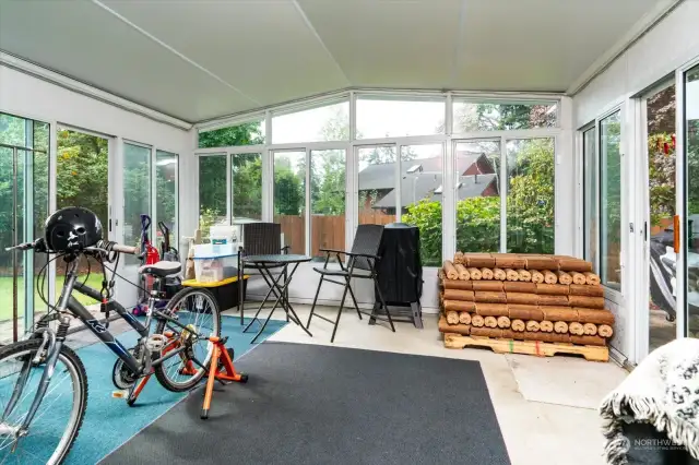 WOW! What a sunroom!