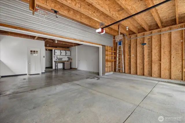 3 car tandem garage