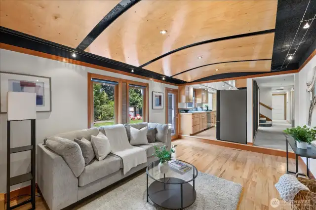 Beautiful hand crafted ceiling