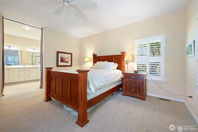 Large primary bedroom