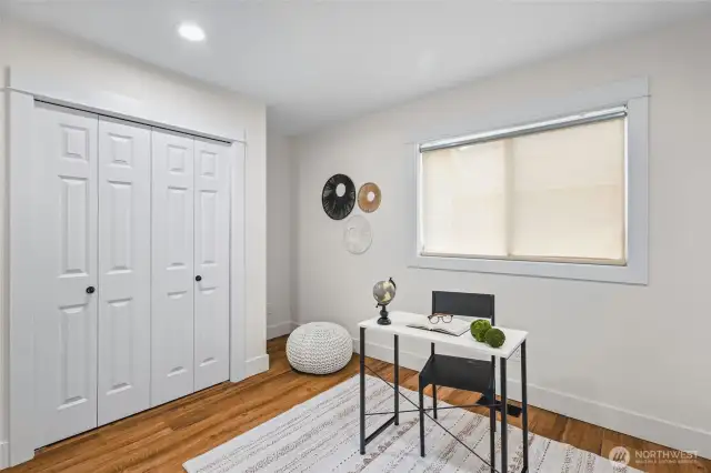Main floor bedroom/office