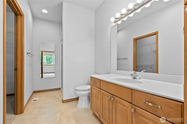 ensuite with walk-in shower