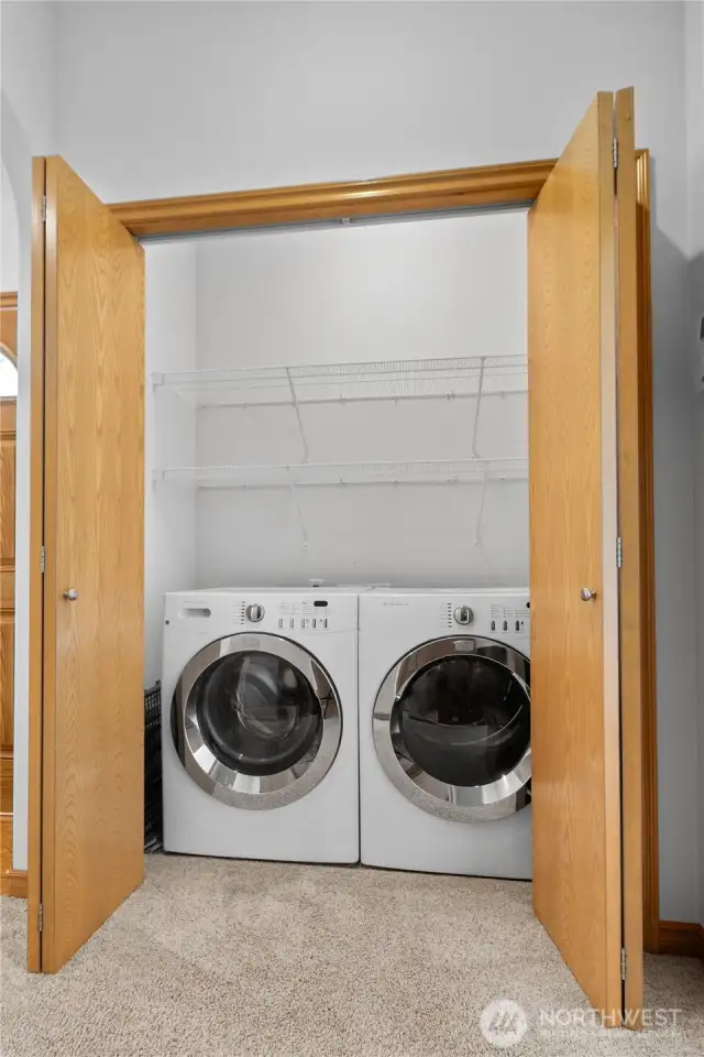 In unit laundry (machines included)
