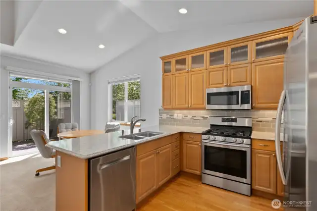 Stainless counters