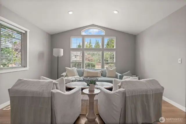 filled with natural light