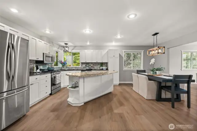 wide open floor plan
