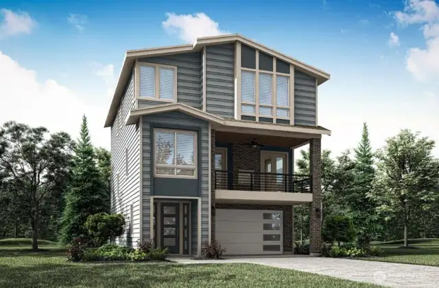 Example of the Cameo floor plan to be located at 7560 S 130th Place.