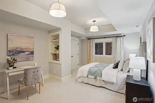Lower level bedroom