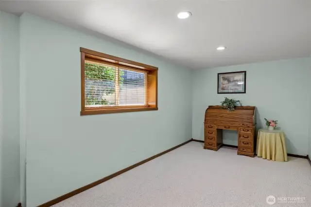 Part of the rec room.