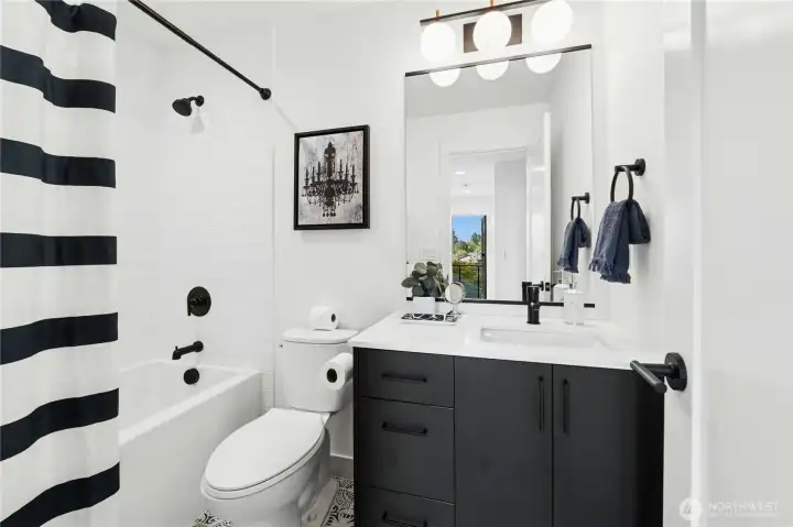 Third floor full bathroom. Here is that tub for the bath-lover in your life.