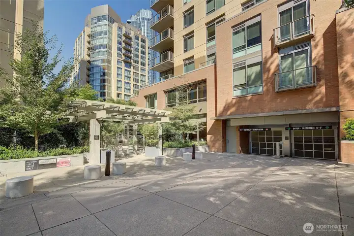 Main Entrance - Call Box, Secure Gate, Resident Parking