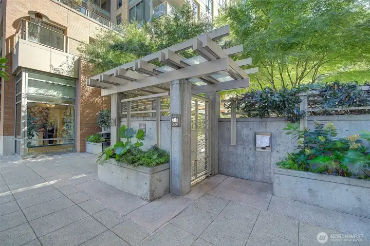 Common Area - Secure Gate Off Retail Plaza