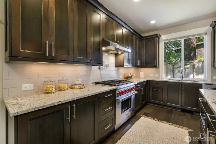 stainless appliances