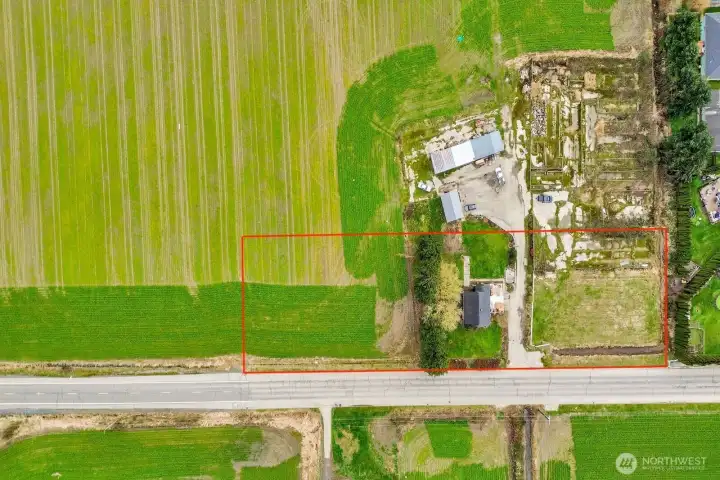 Approximate property lines.