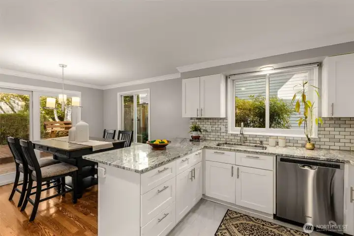 High-end, soft-close cabinetry