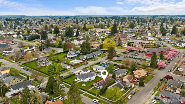 Perfect downtown location.