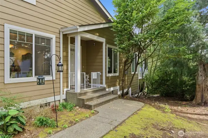 Private entry to home