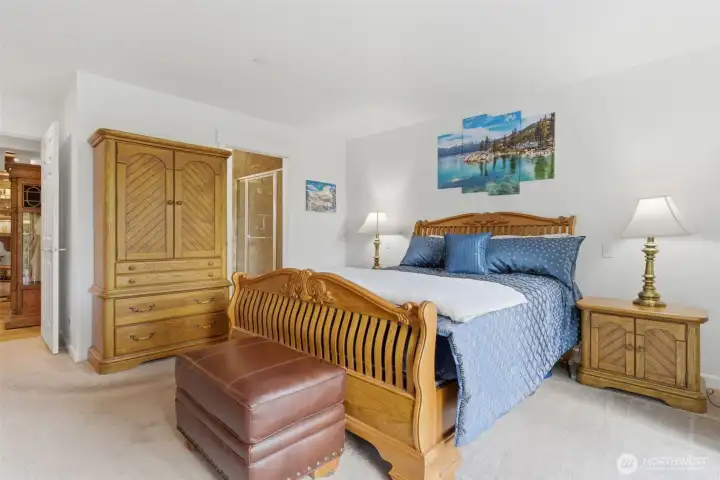 Another view of the large primary bedroom