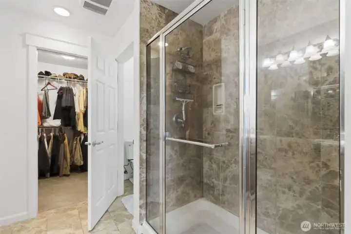 Everyone will love the large walk-in closet!